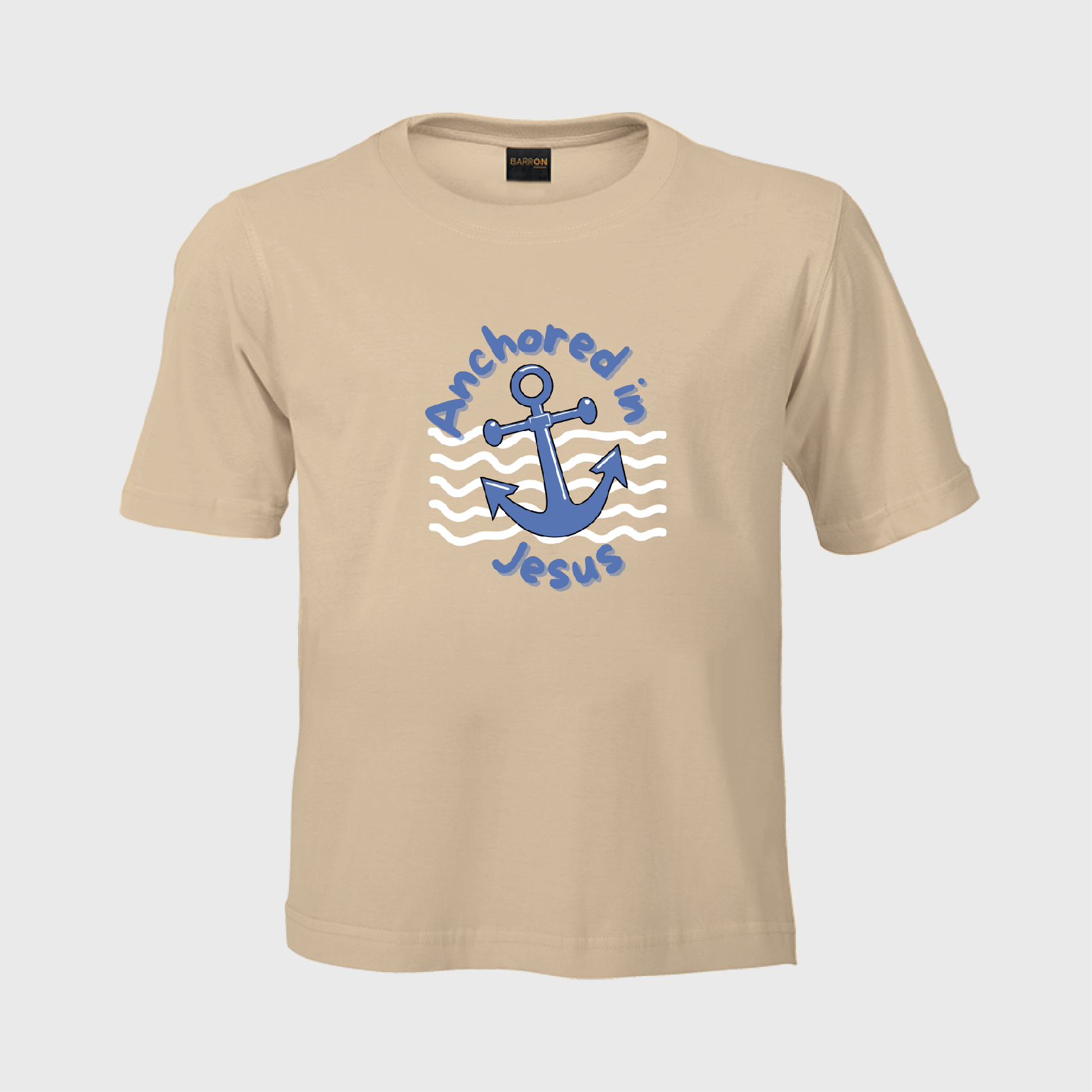 Anchored in Jesus - Kids Tshirt - Image 5