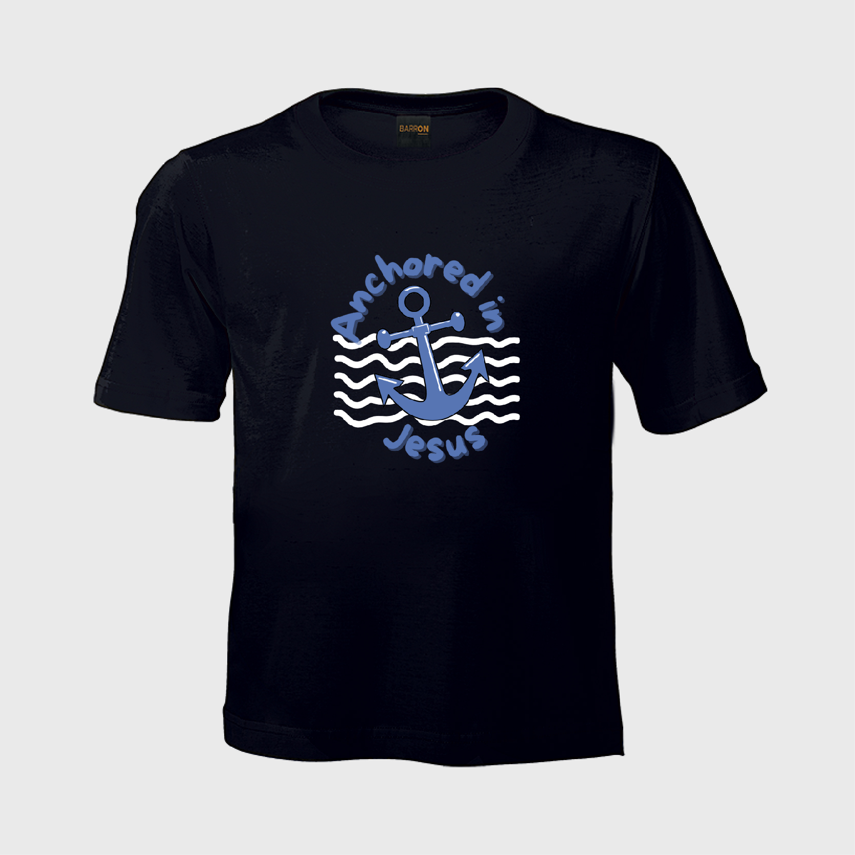 Anchored in Jesus - Kids Tshirt - Image 4