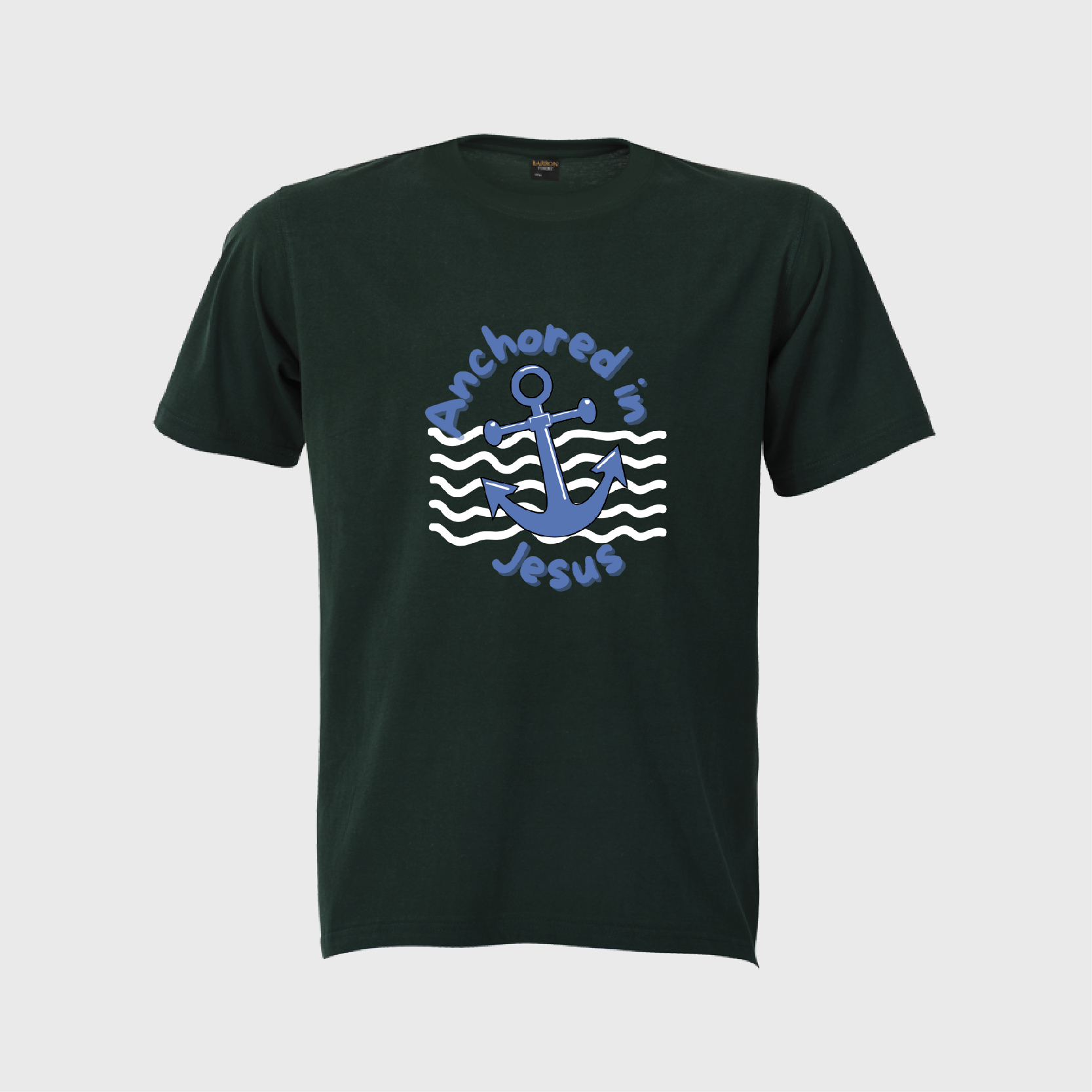 Anchored in Jesus - Kids Tshirt - Image 3