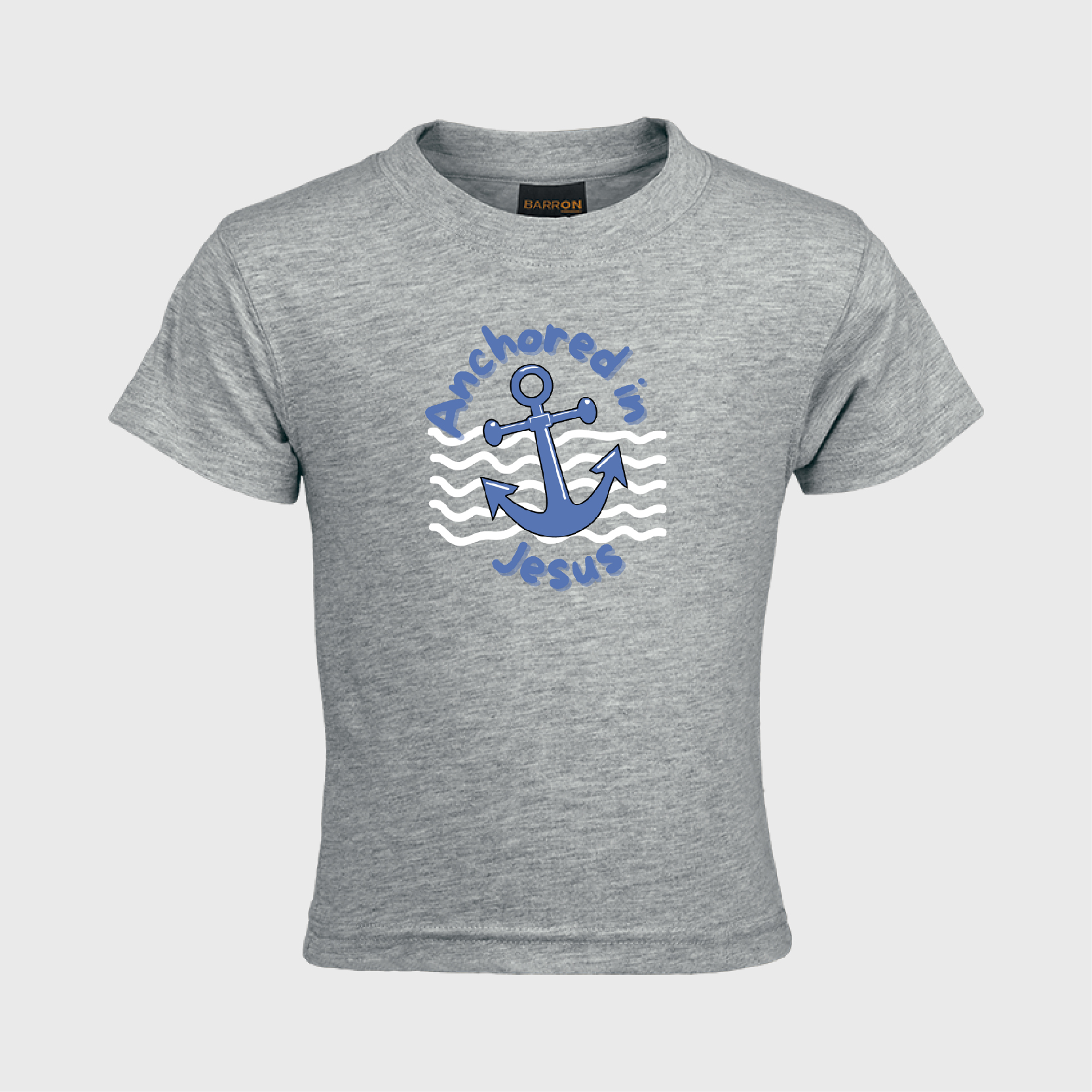 Anchored in Jesus - Kids Tshirt - Image 10
