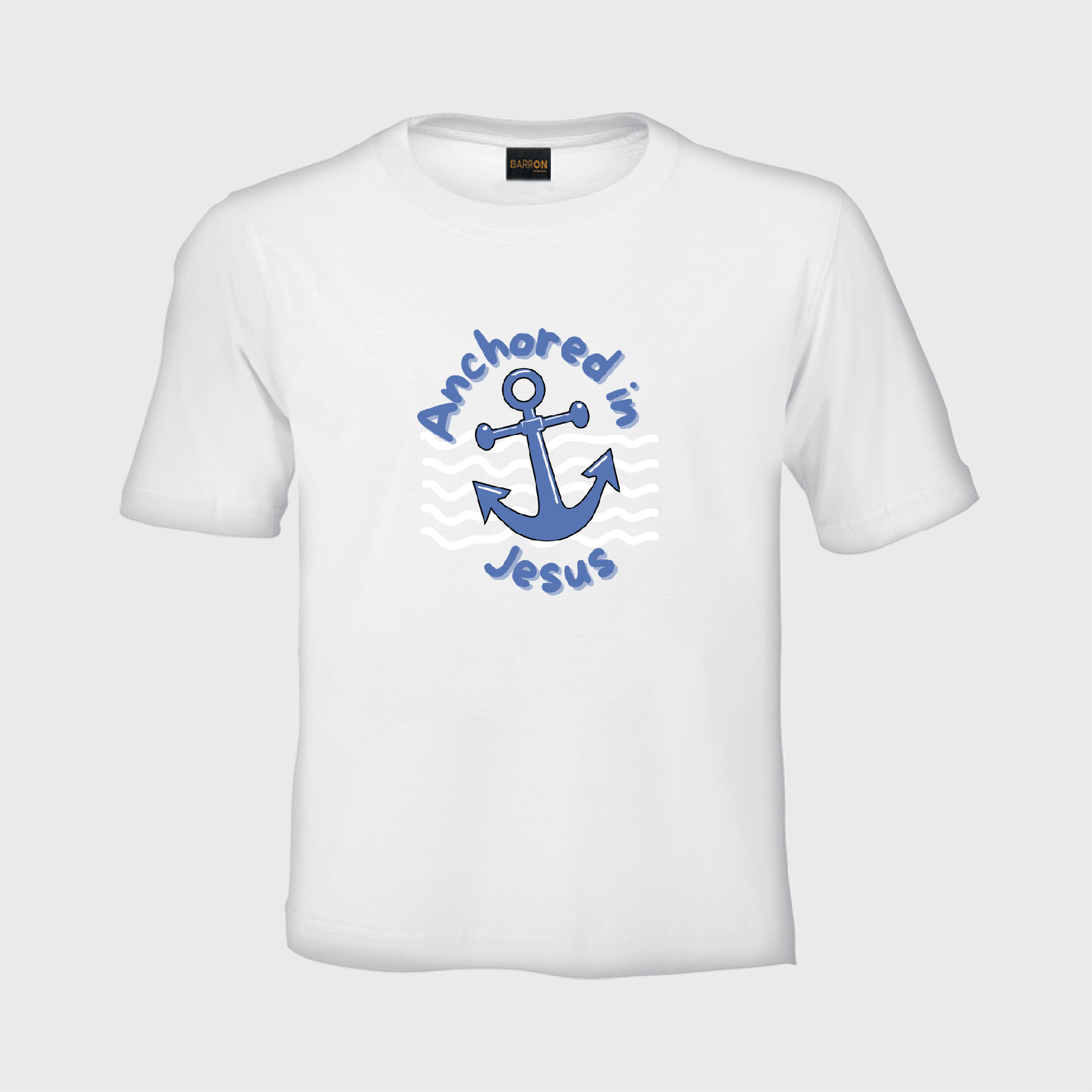 Anchored in Jesus - Kids Tshirt - Image 2