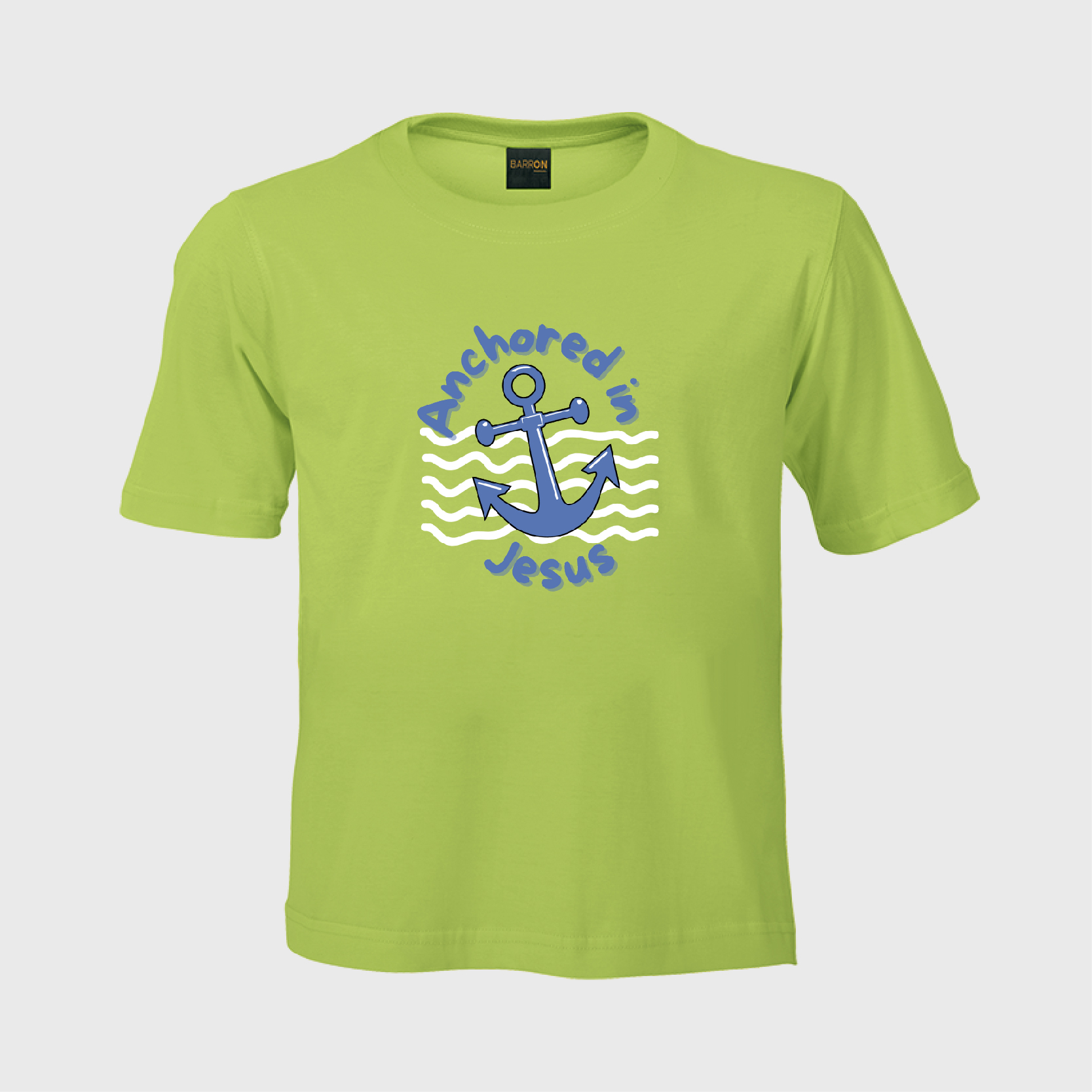 Anchored in Jesus - Kids Tshirt - Image 8