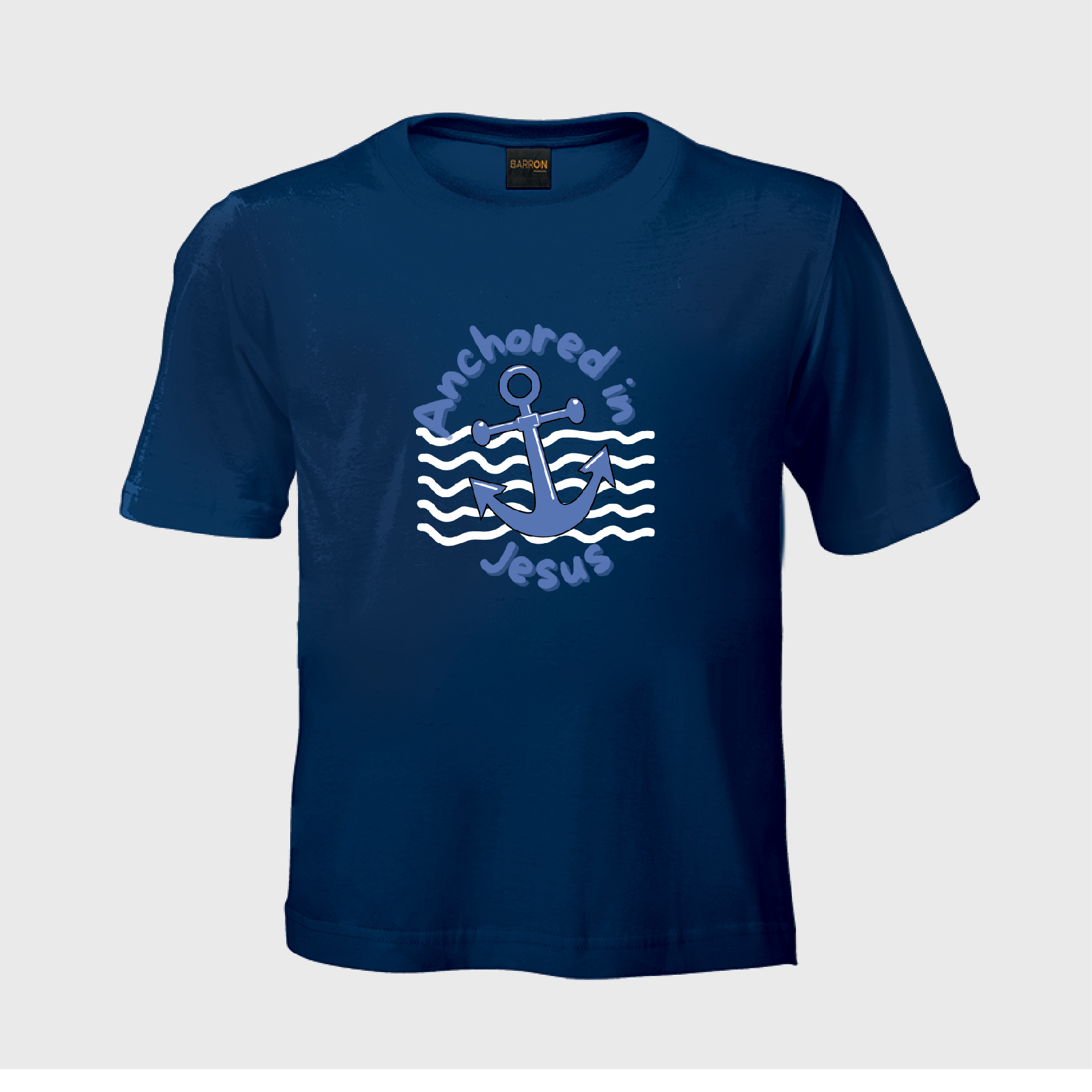 Anchored in Jesus - Kids Tshirt - Image 7