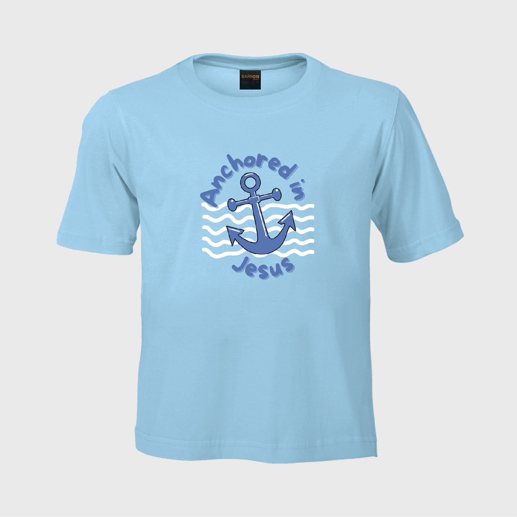 Anchored in Jesus - Kids Tshirt