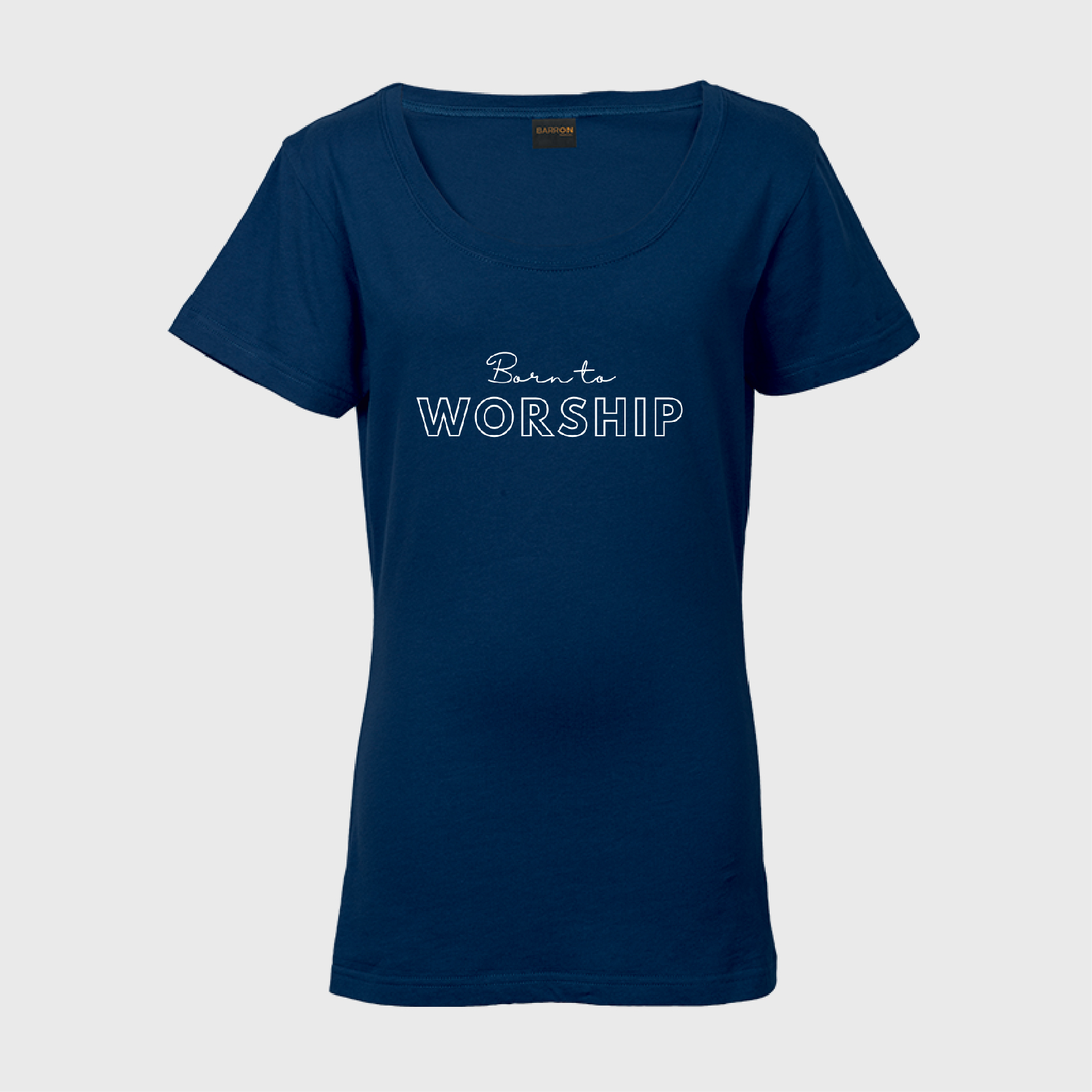 Born to Worship - Ladies Crew Neck - Image 6