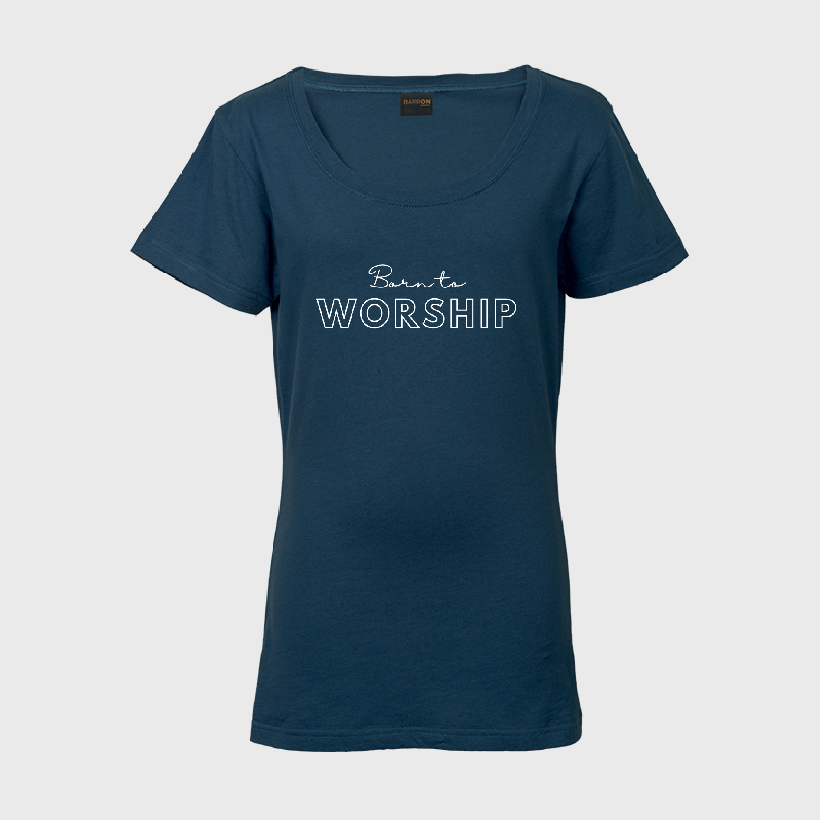 Born to Worship - Ladies Crew Neck - Image 5