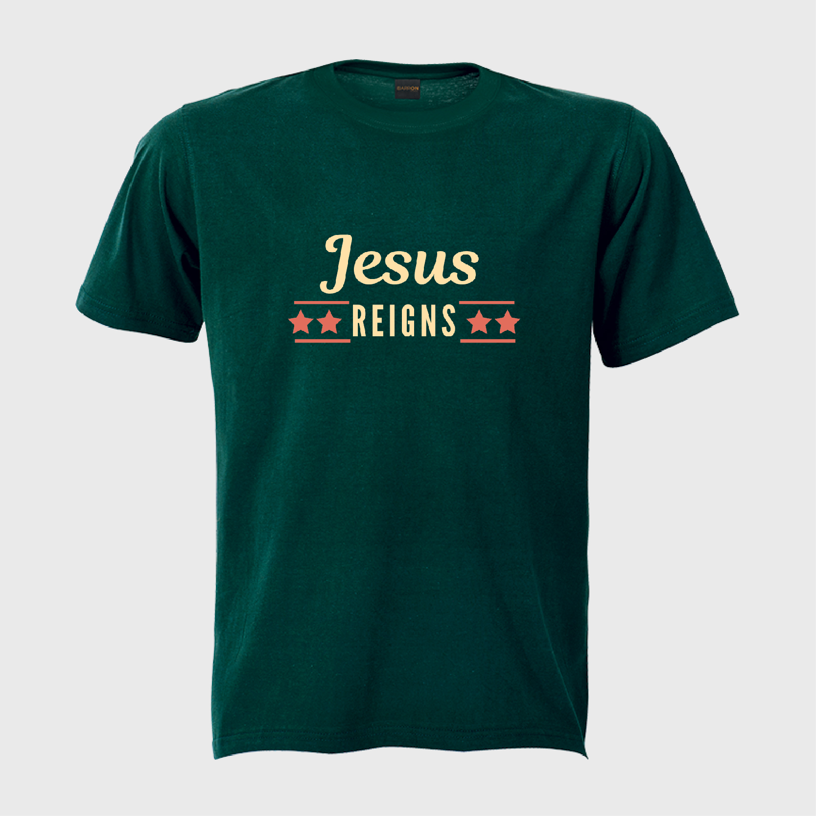 Jesus Reigns - Unisex Tshirt - Image 4
