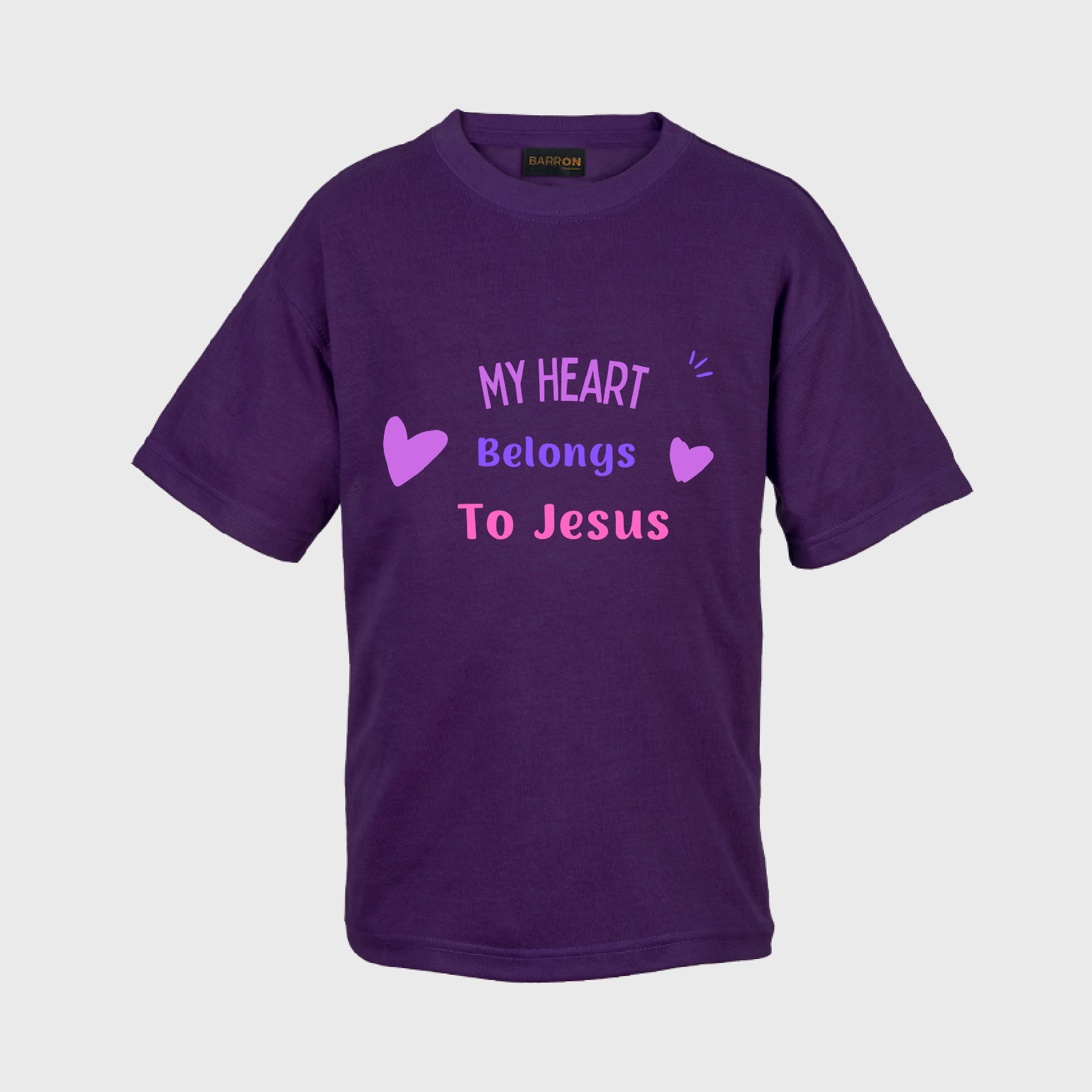 My Heart Belongs To Jesus - Kids Tshirt - Image 5