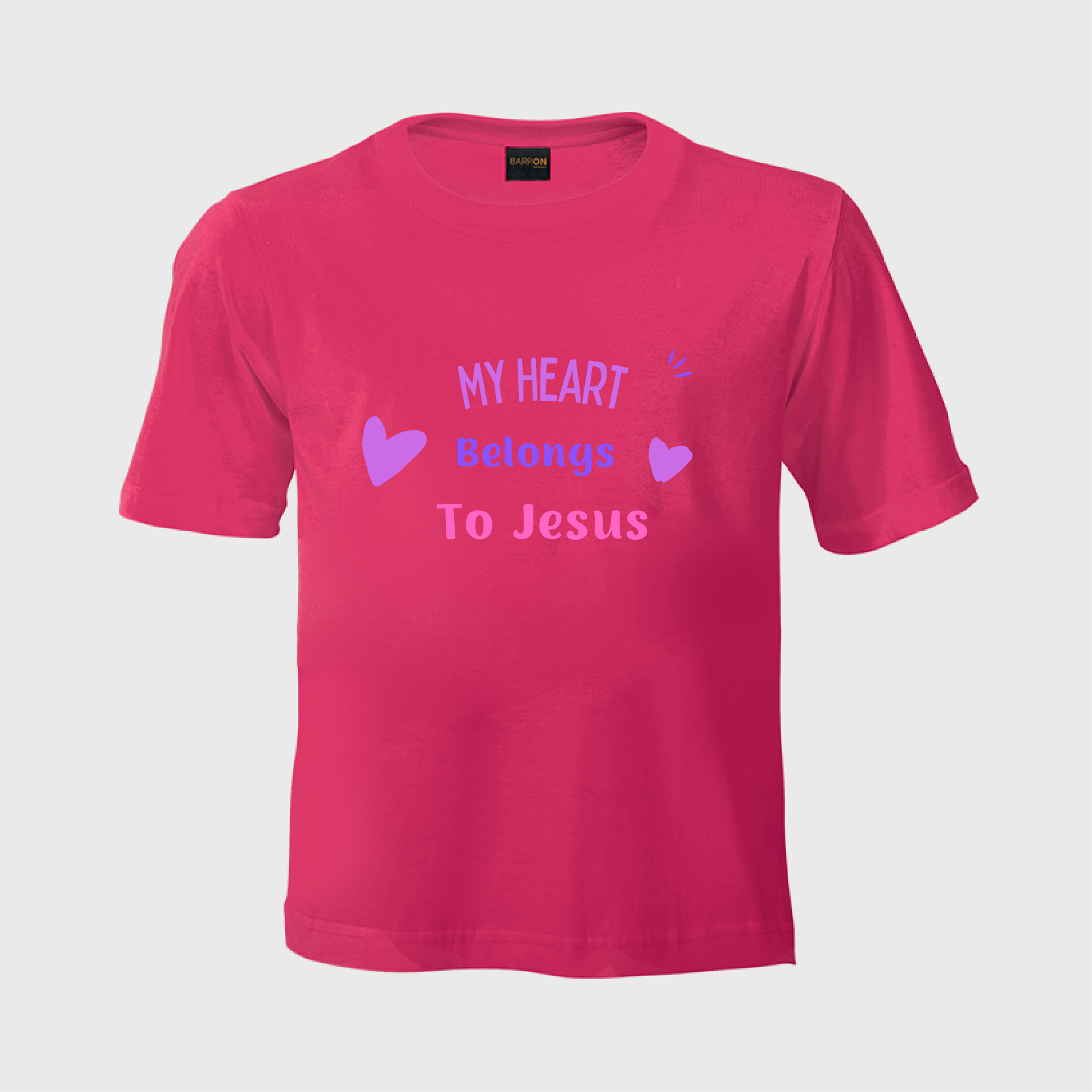 My Heart Belongs To Jesus - Kids Tshirt - Image 3