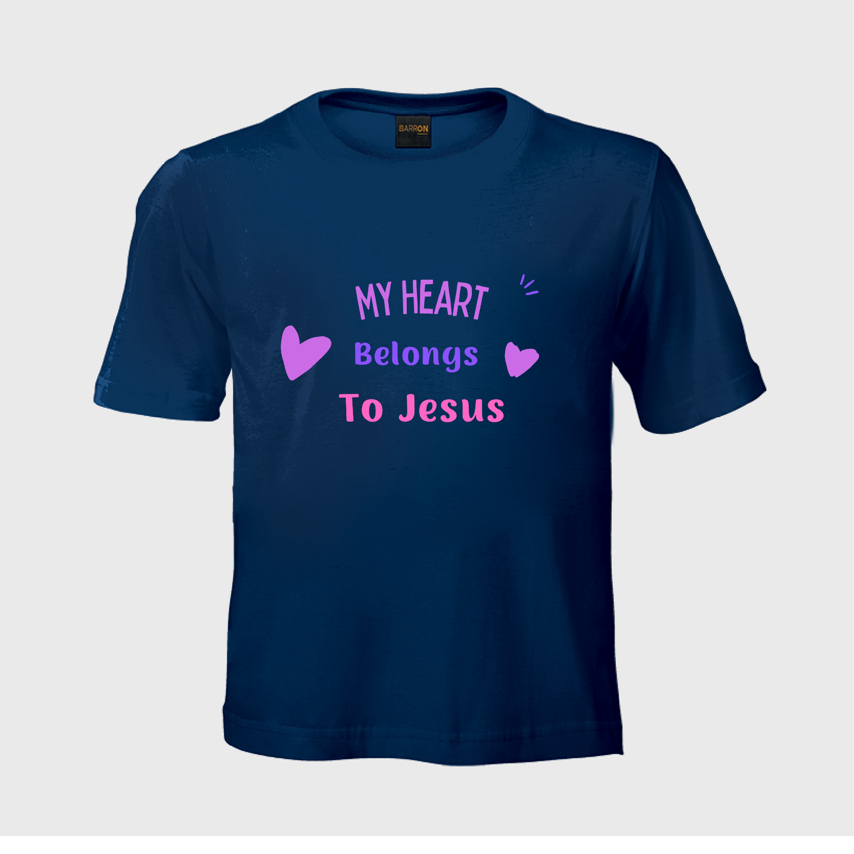 My Heart Belongs To Jesus - Kids Tshirt - Image 4