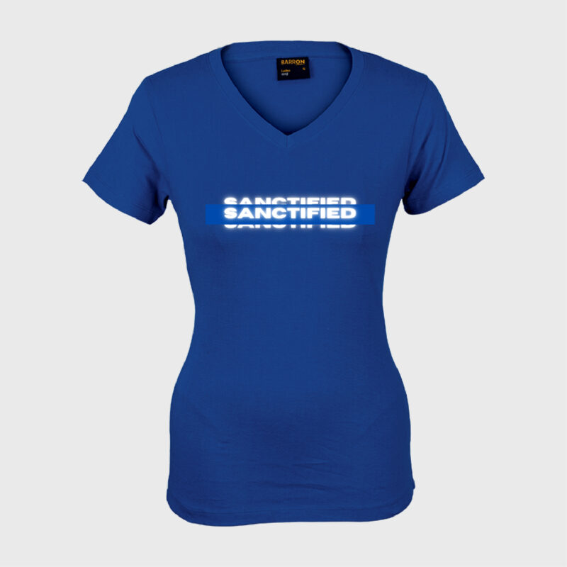 Sanctified - Ladies V-Neck