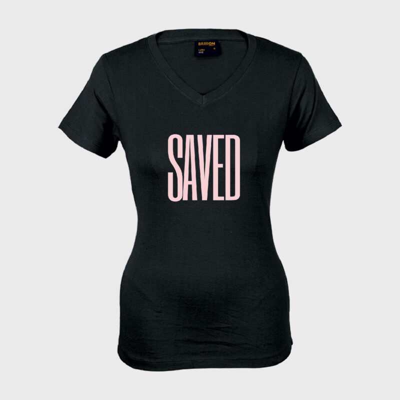Saved - Ladies V-Neck