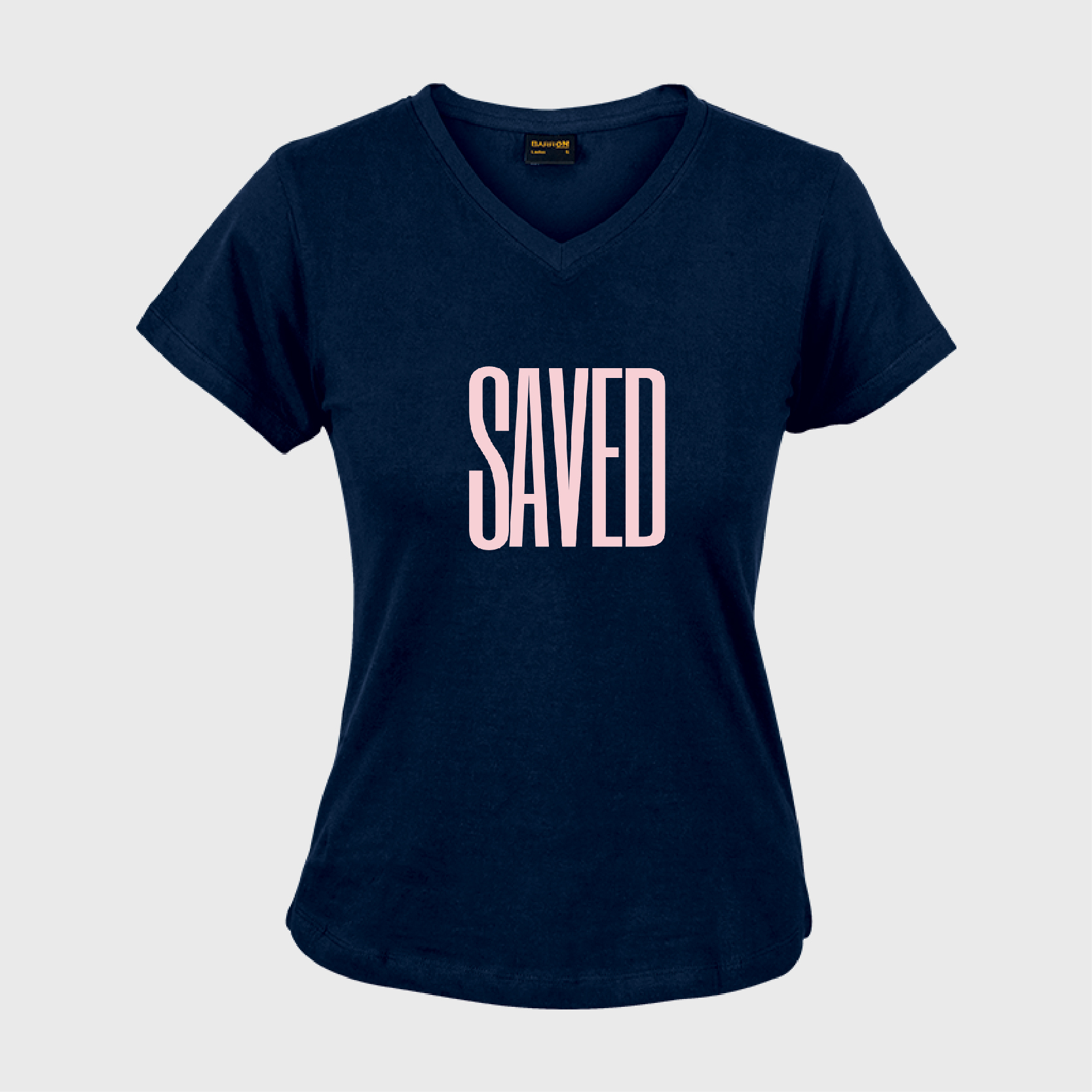 Saved - Ladies V-Neck - Image 2