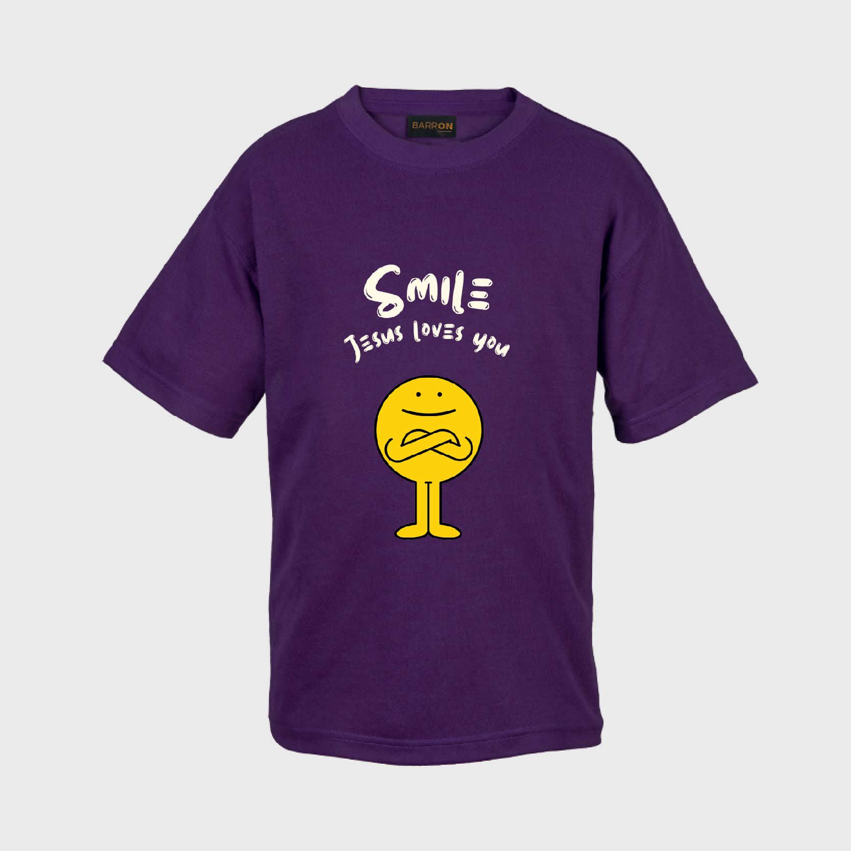 Smile Jesus Loves You - Kids Tshirt - Image 4