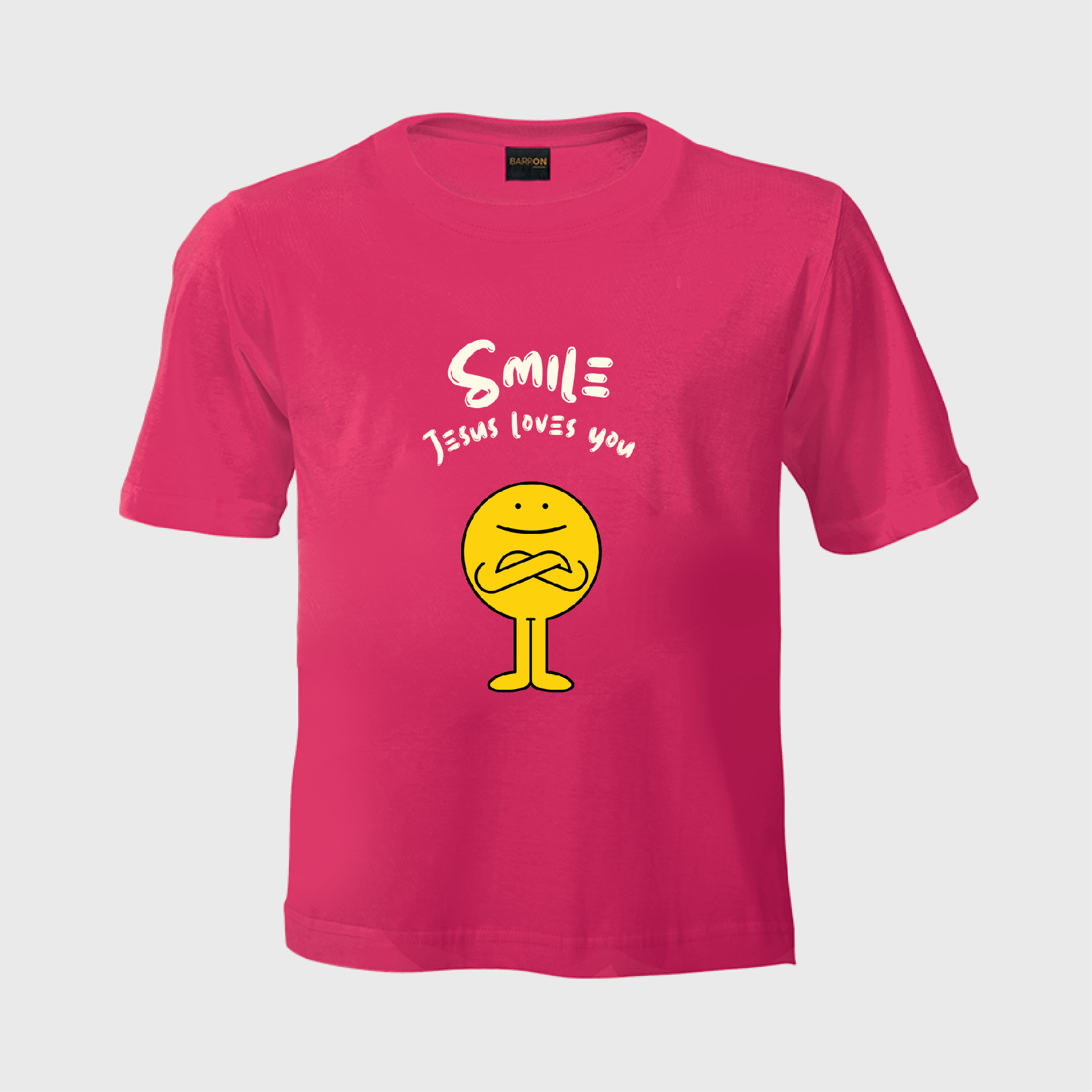 Smile Jesus Loves You - Kids Tshirt - Image 3