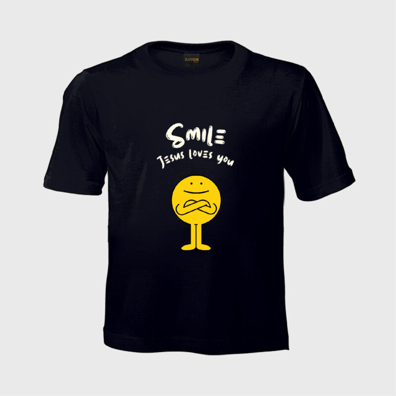 Smile Jesus Loves You - Kids Tshirt