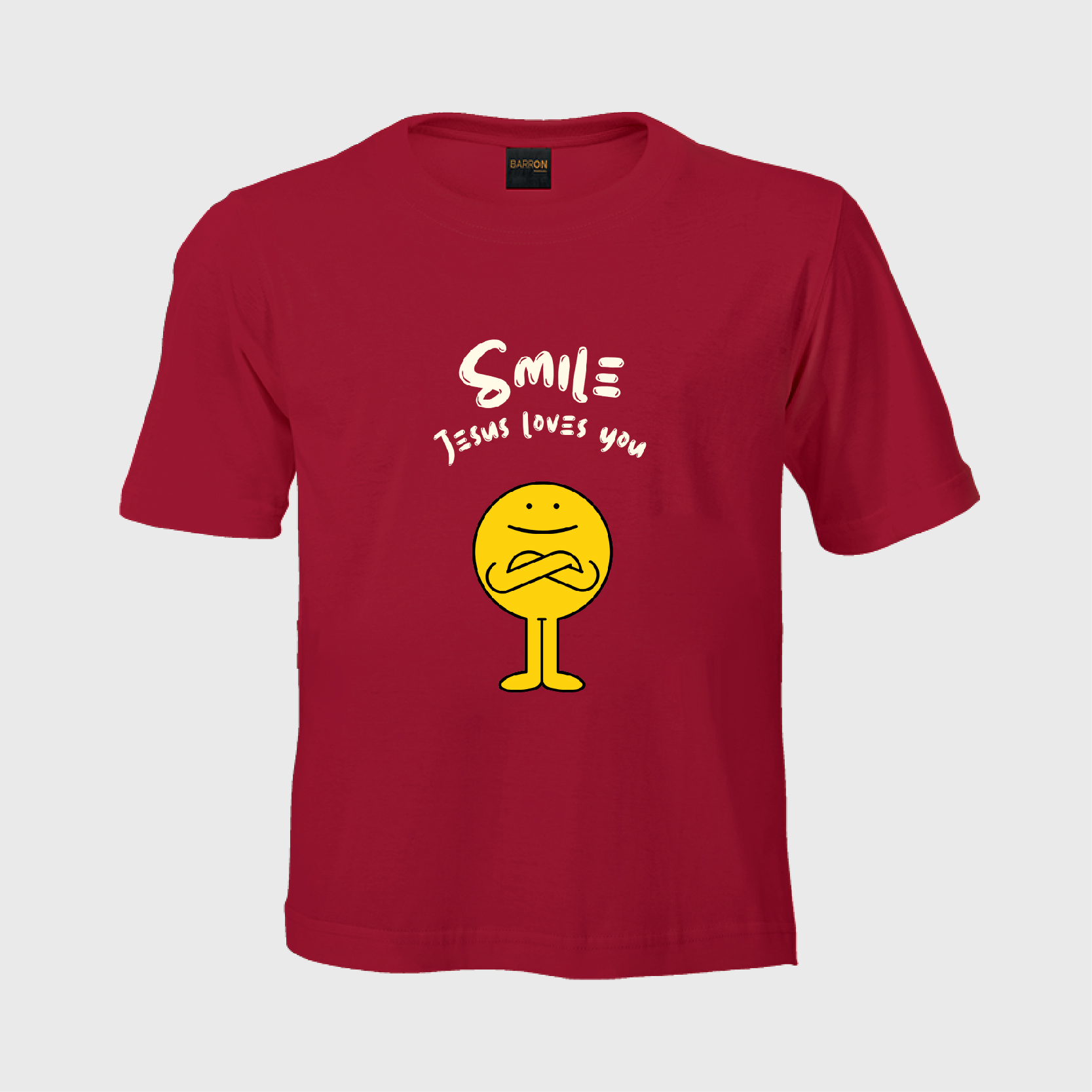 Smile Jesus Loves You - Kids Tshirt - Image 9