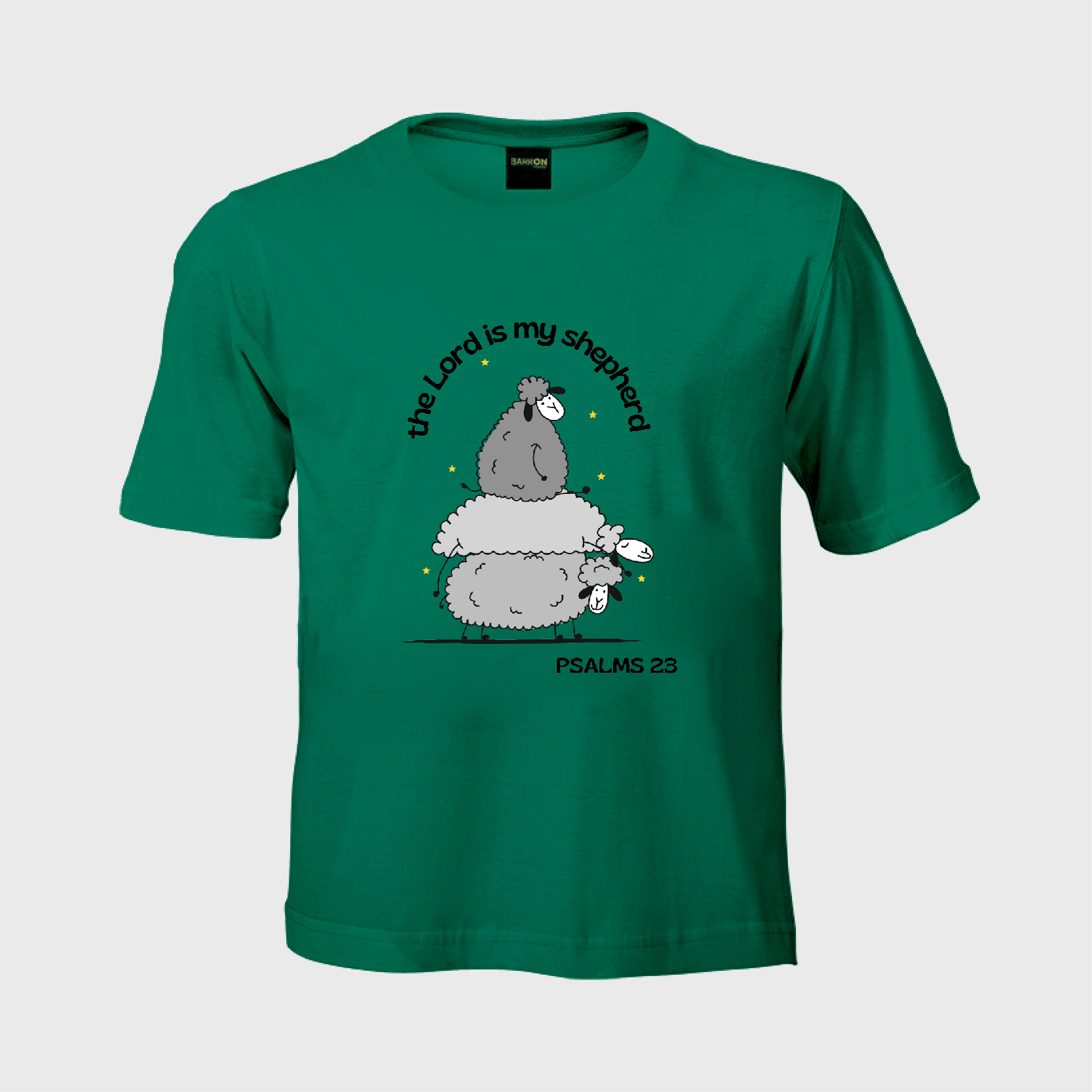 The Lord is my Shepherd - Kids Tshirt - Image 4