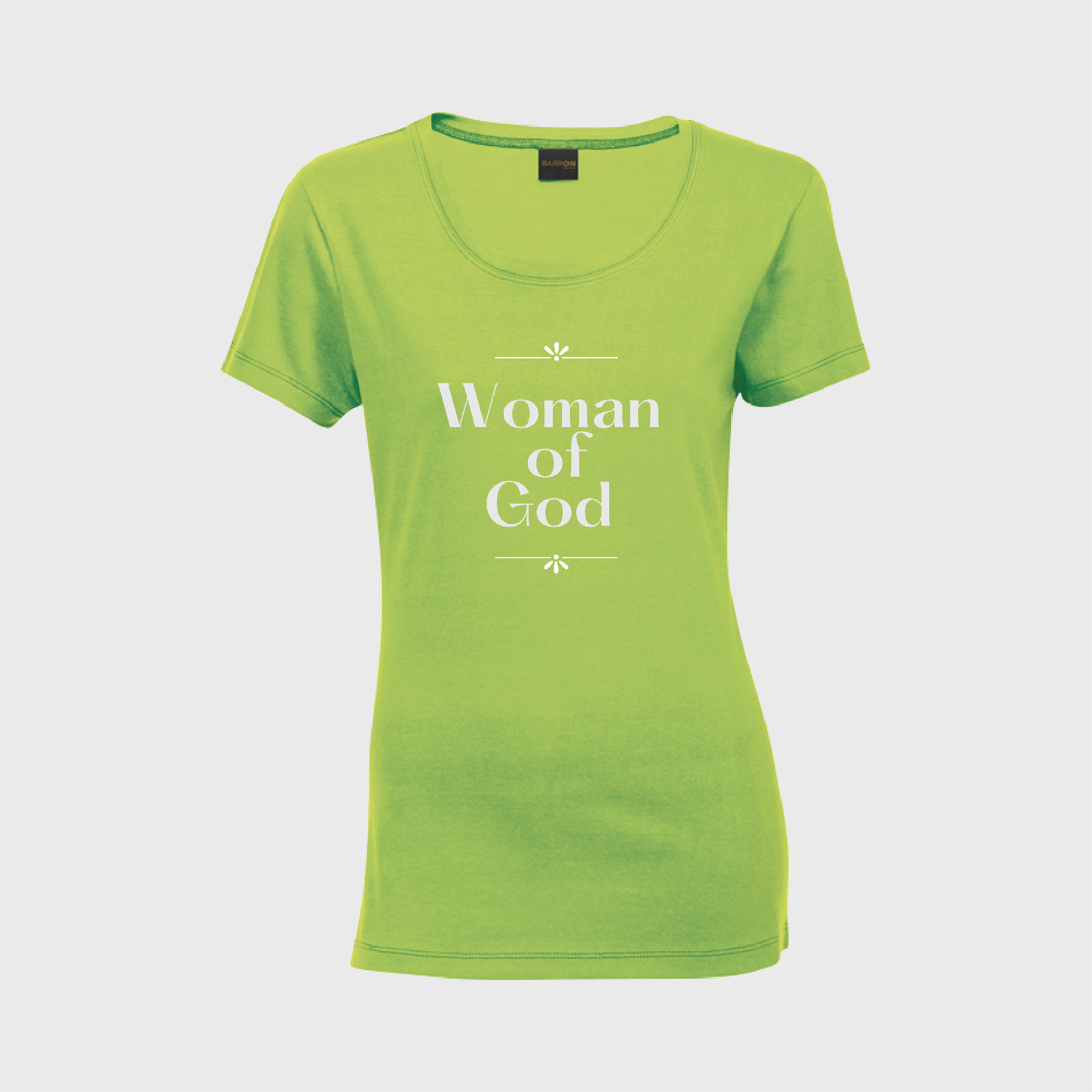 Woman of God - Ladies Crew Neck - Image 3