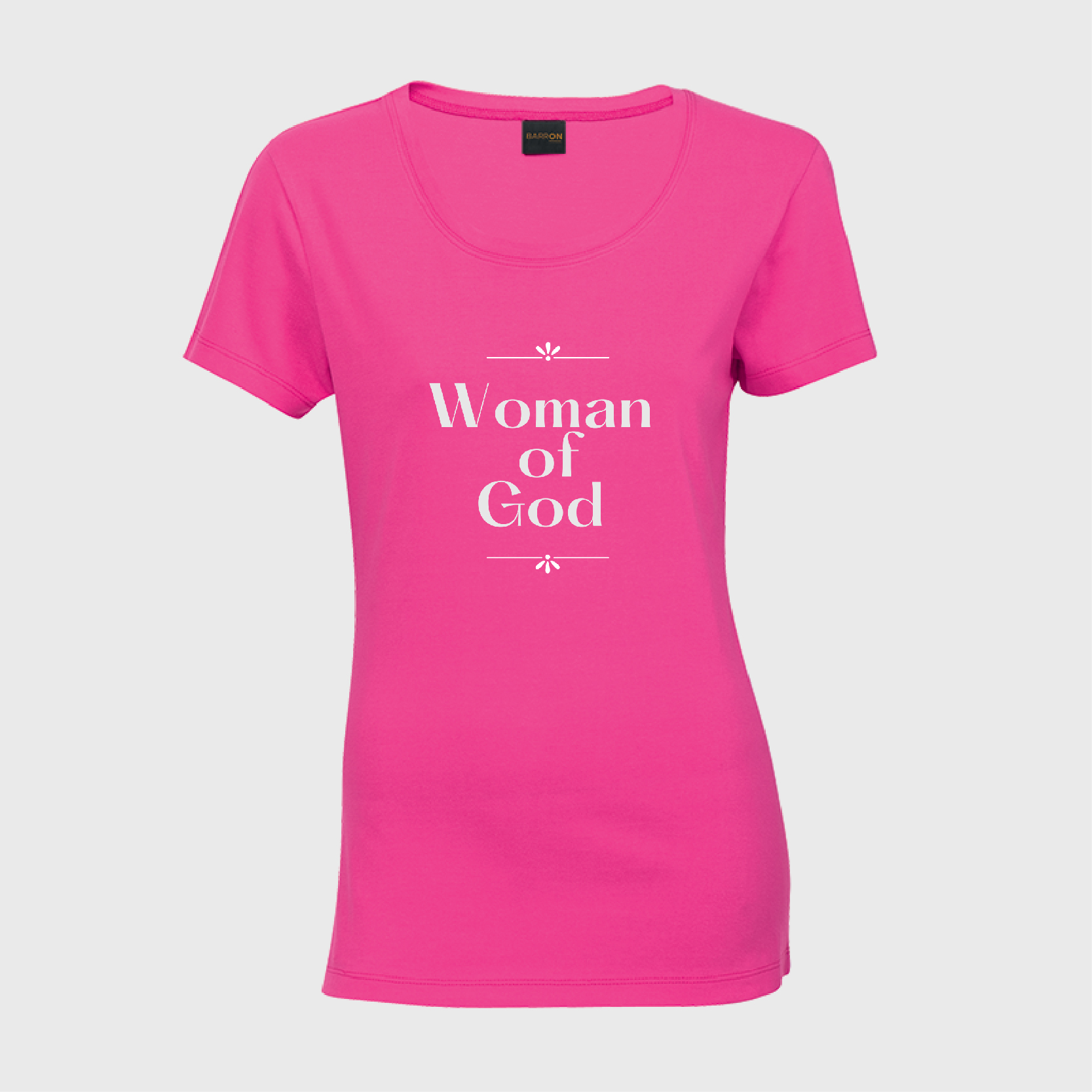 Woman of God - Ladies Crew Neck - Image 2