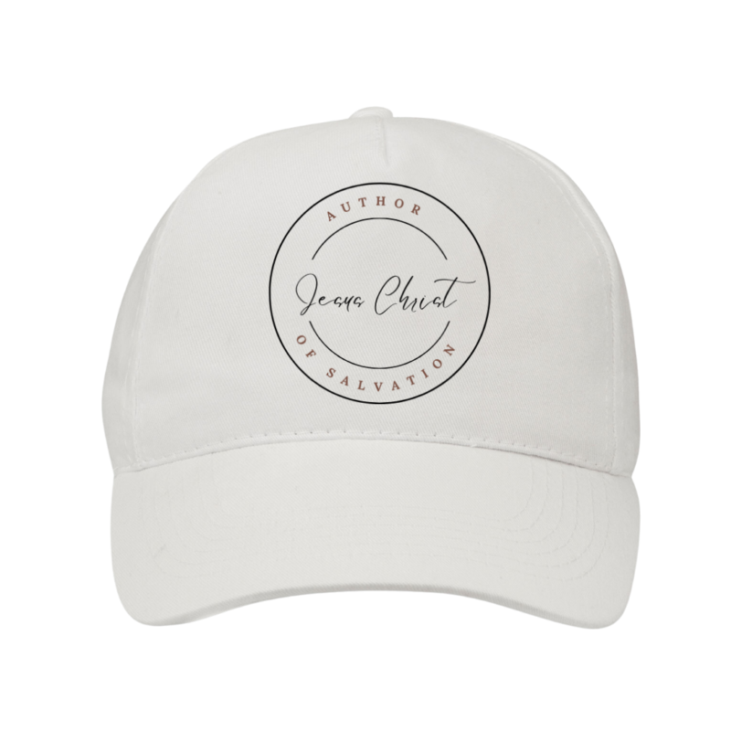 Jesus Christ Author of Salvation Cap- 100% Combed Cotton