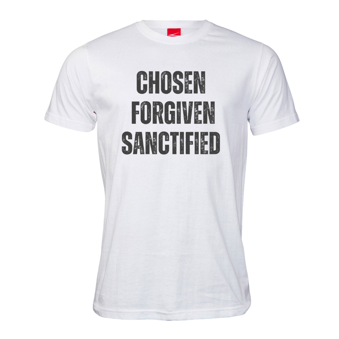Chosen Forgiven Sanctified- Unisex Tshirt - Image 2