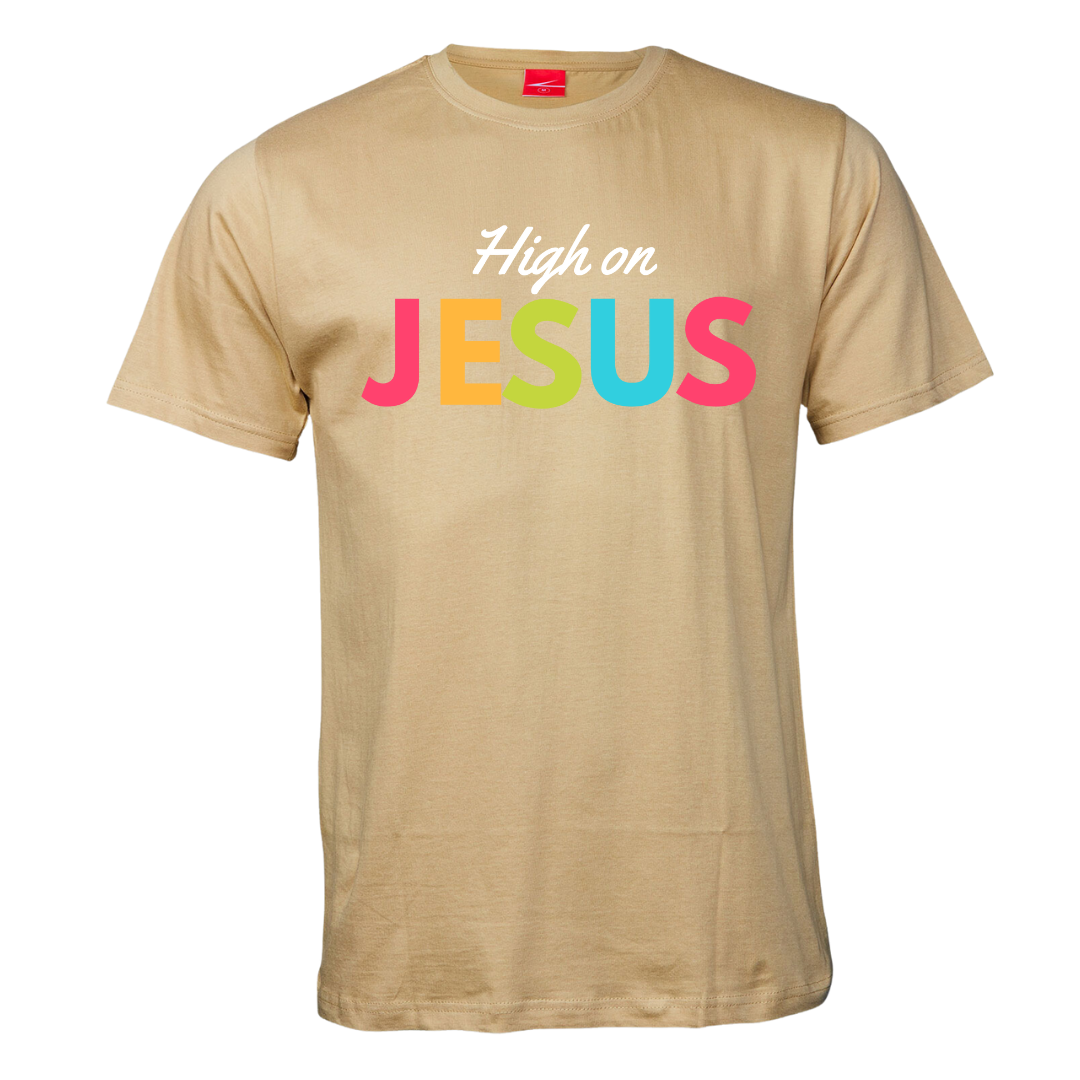 High on Jesus- Unisex Tshirt - Image 2