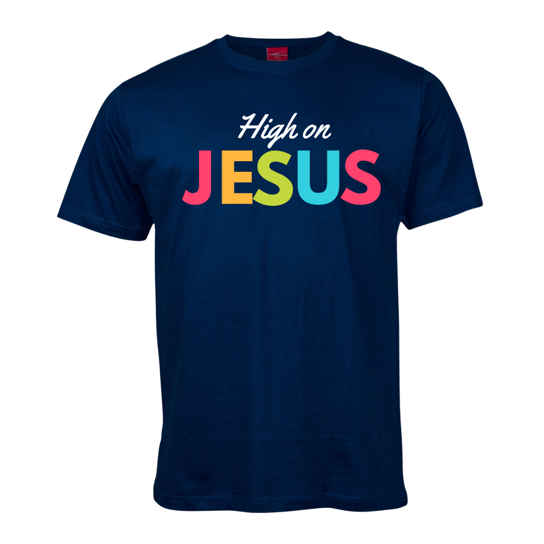 High on Jesus- Unisex Tshirt - Image 3