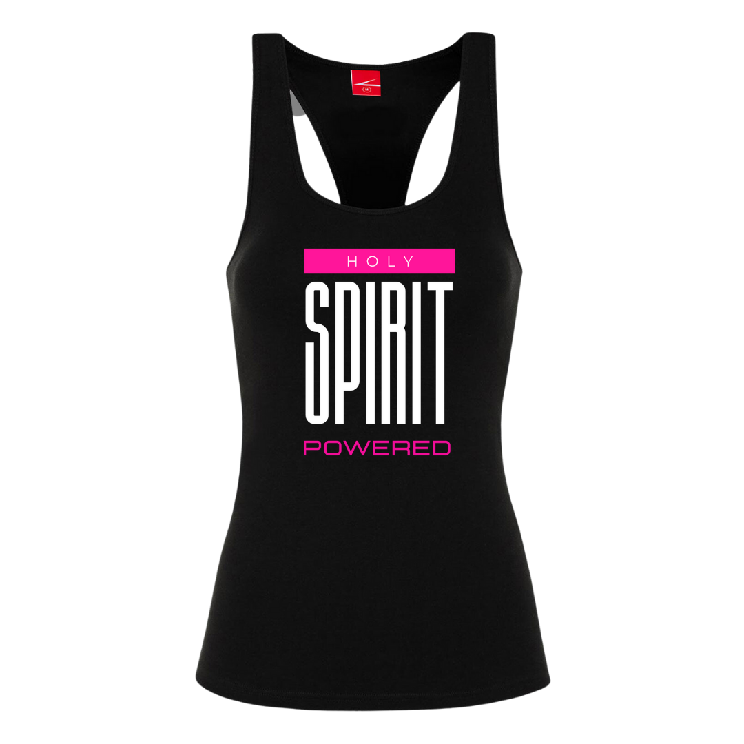 Holy Spirit Powered- Ladies Racer Back Vest