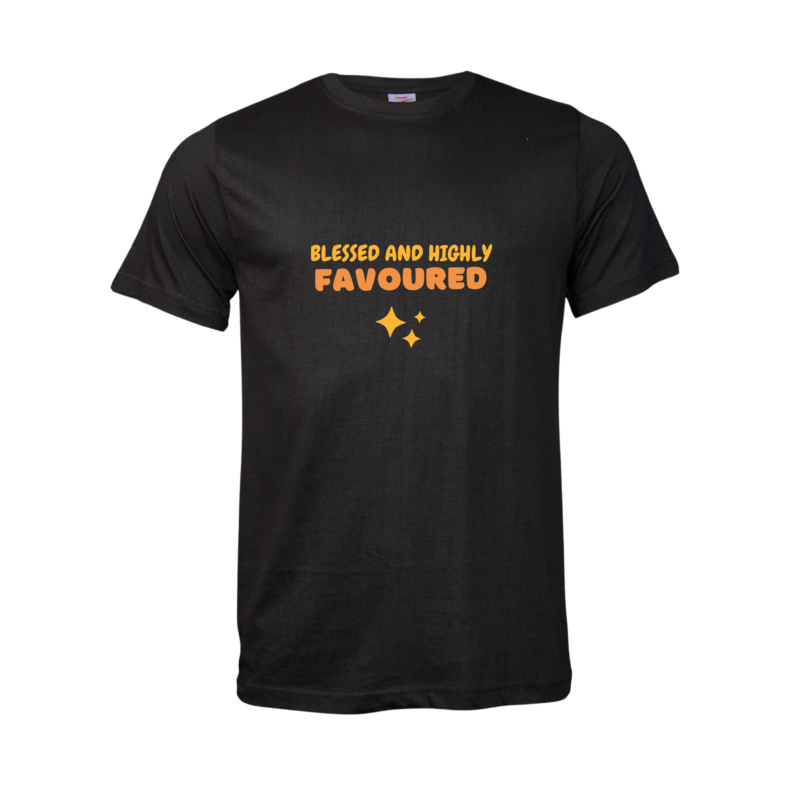 Blessed and Highly Favoured- Kids Tshirt