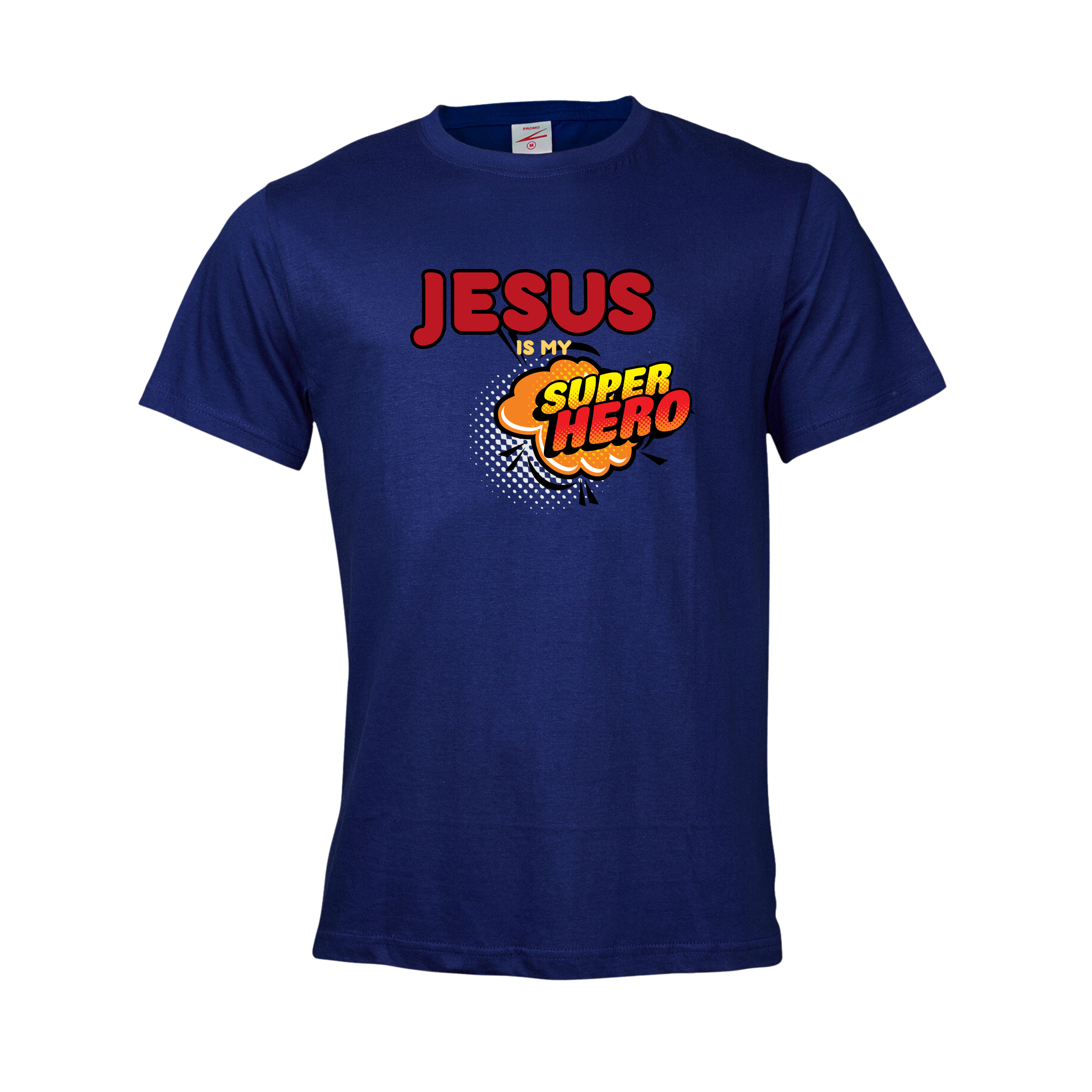 Jesus is My Superhero- Kids Tshirt