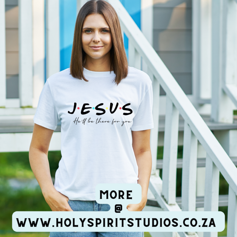 Jesus- He'll be there for you- Ladies Crew Neck
