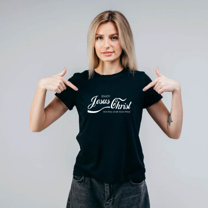 Enjoy Jesus Christ- Ladies Crew Neck